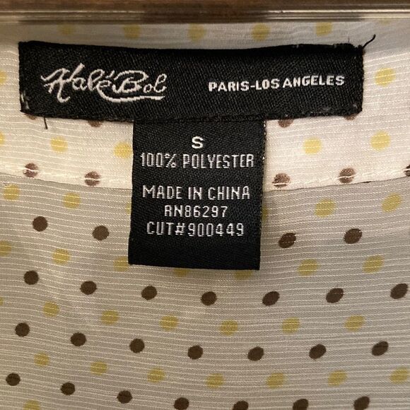 HALE Bob Sheer Boho Long Sleeve Swim Coverup Dress Size Small - Picture 7 of 10